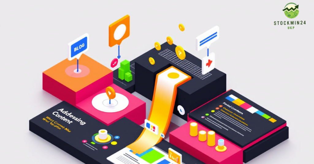 create 3D image " Addressing Content Gaps: What Top Blogs Miss "