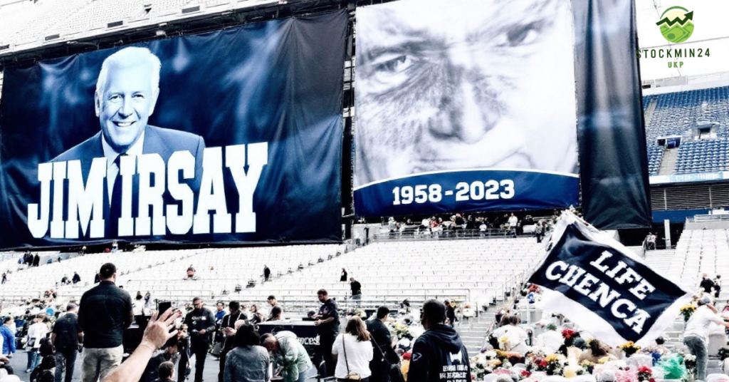 create 3D image " Jim Irsay, Indianapolis Colts Owner, Dies at 65 "