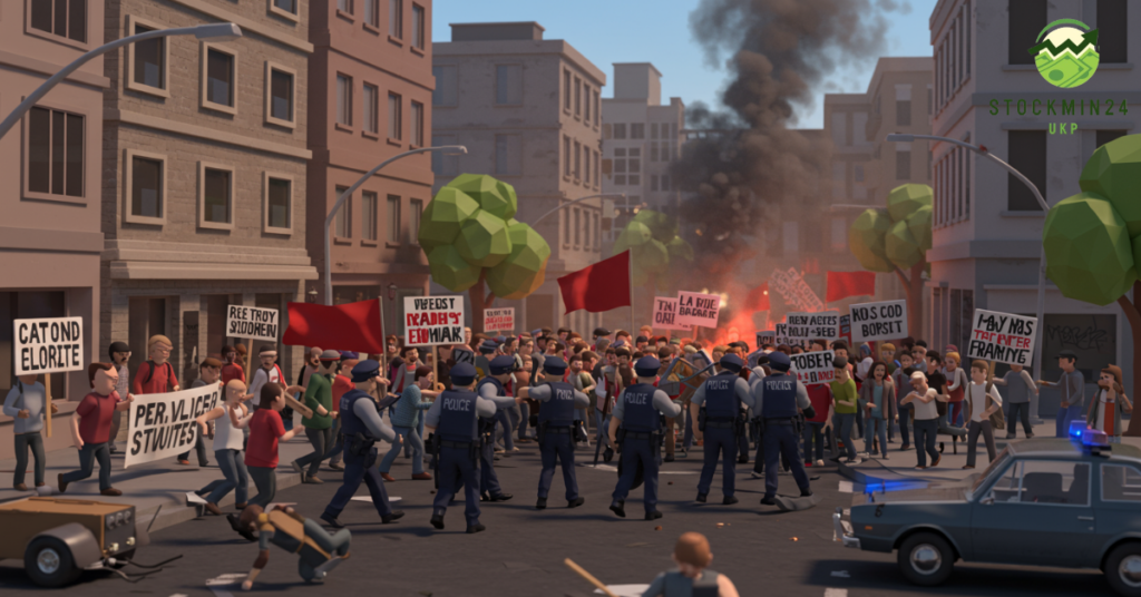 Protests Intensify Across the City