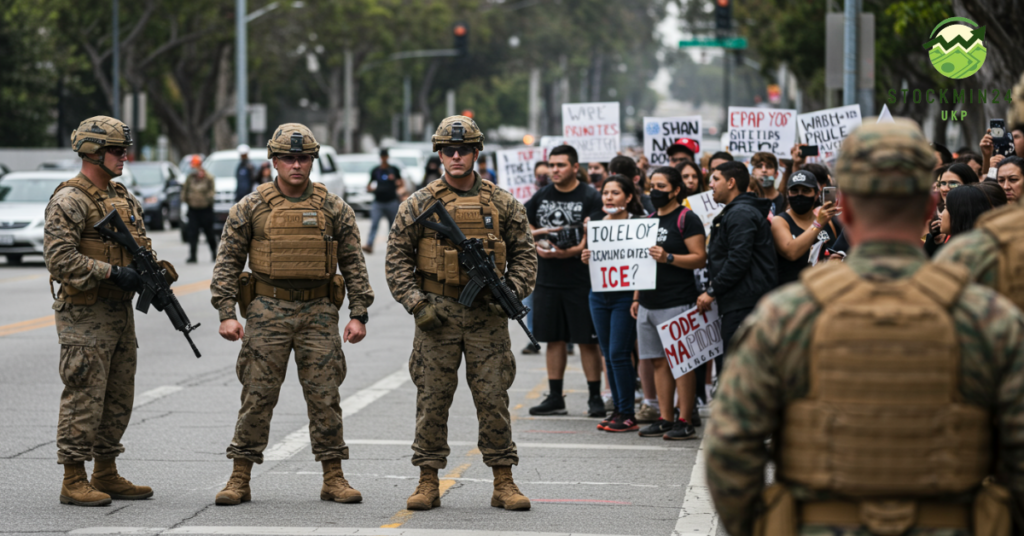 Trump Administration Activates 700 Marines in Los Angeles Area Amid ICE Protests