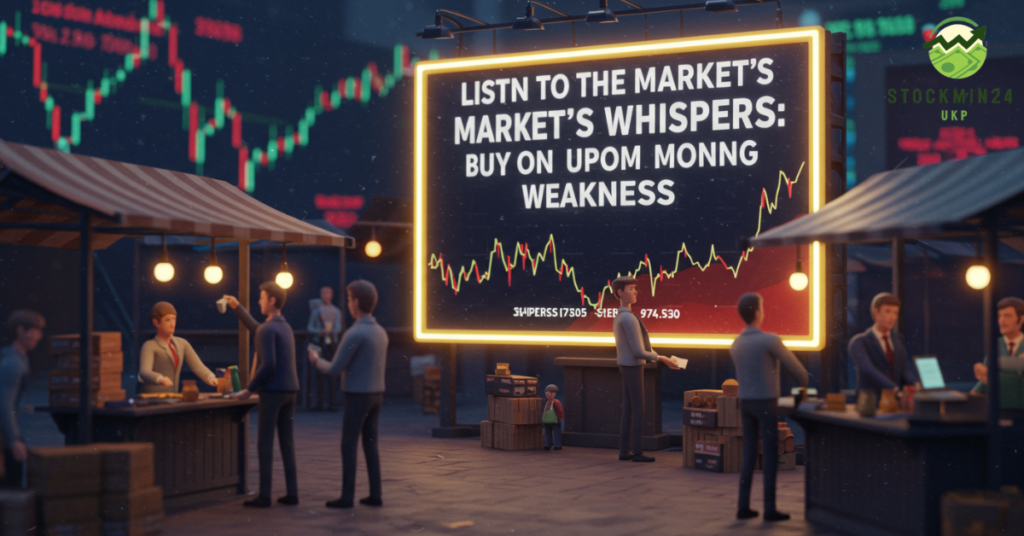 Listen to the Market’s Whispers: Buy on Upcoming Weakness